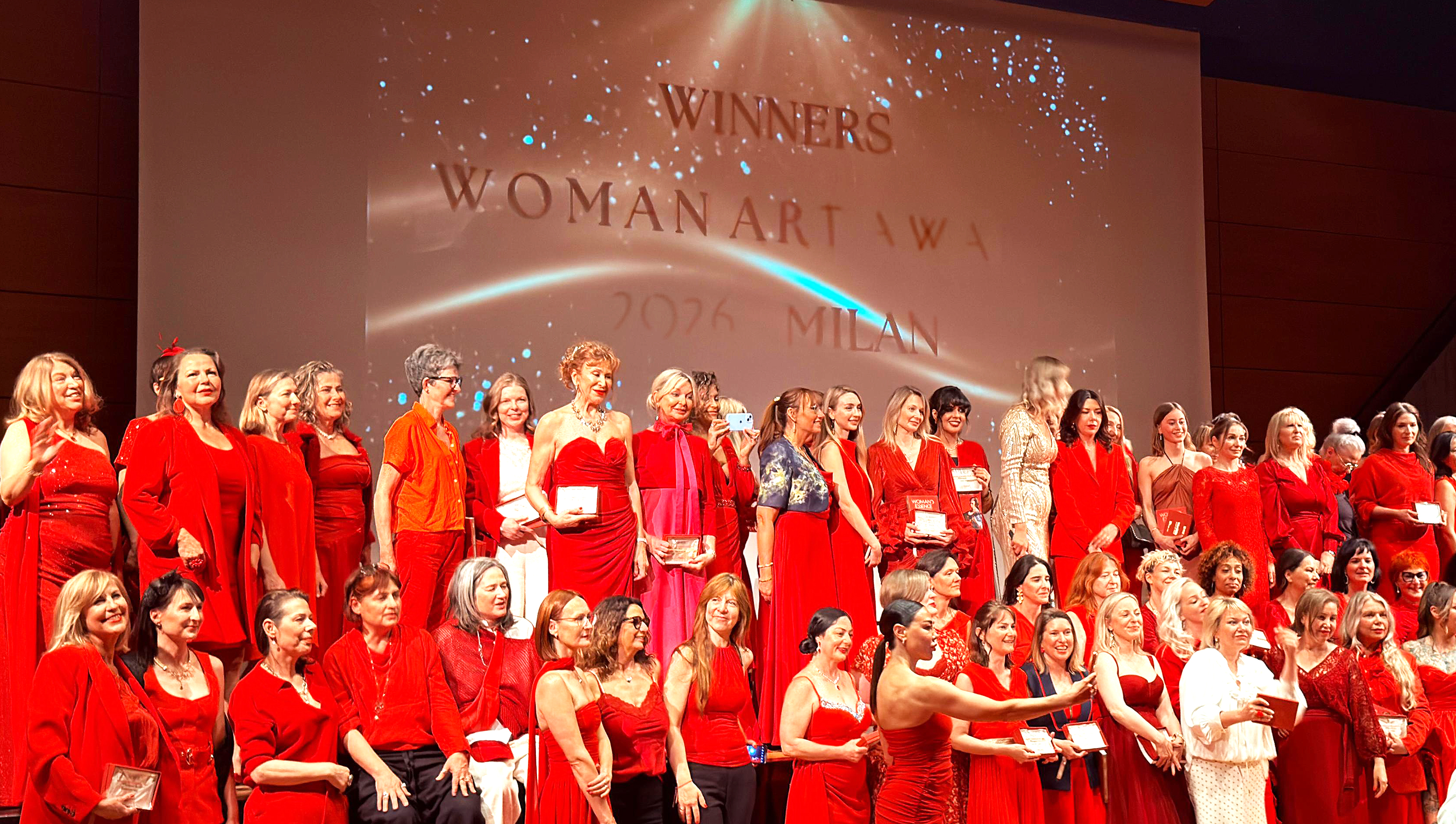 Katja Richter unterwegs . . . WOMAN’S ESSENCE AWARD MAILAND